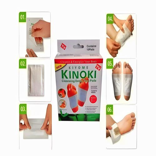KIYOME KINOKI Detox Foot Pads-(Pack of 5)