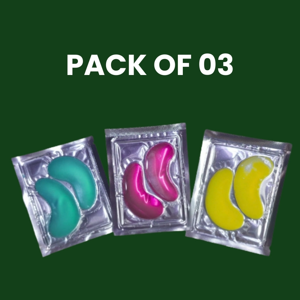 SYNDICATE's luxurious Hydrogel Eye Mask- (Pack of 3)