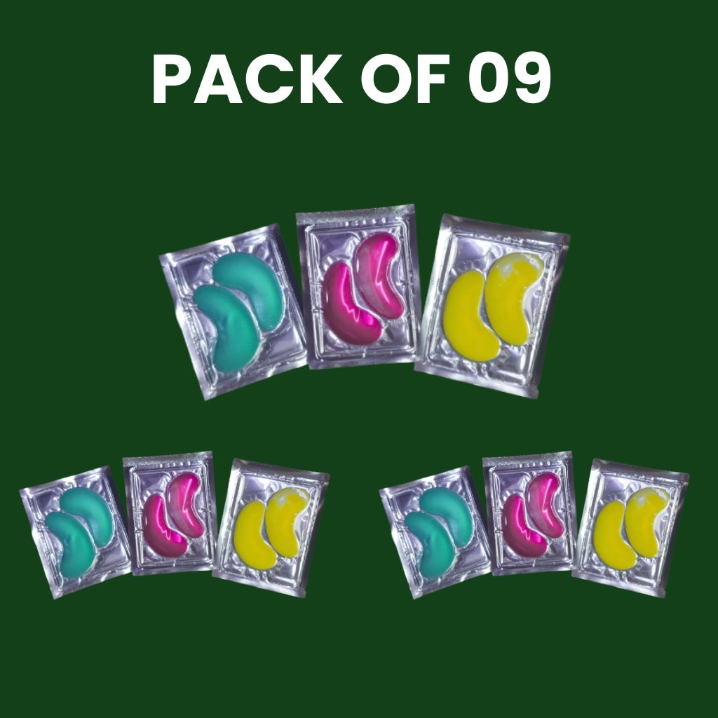 SYNDICATE's luxurious Hydrogel Eye Mask- (Pack of 9)