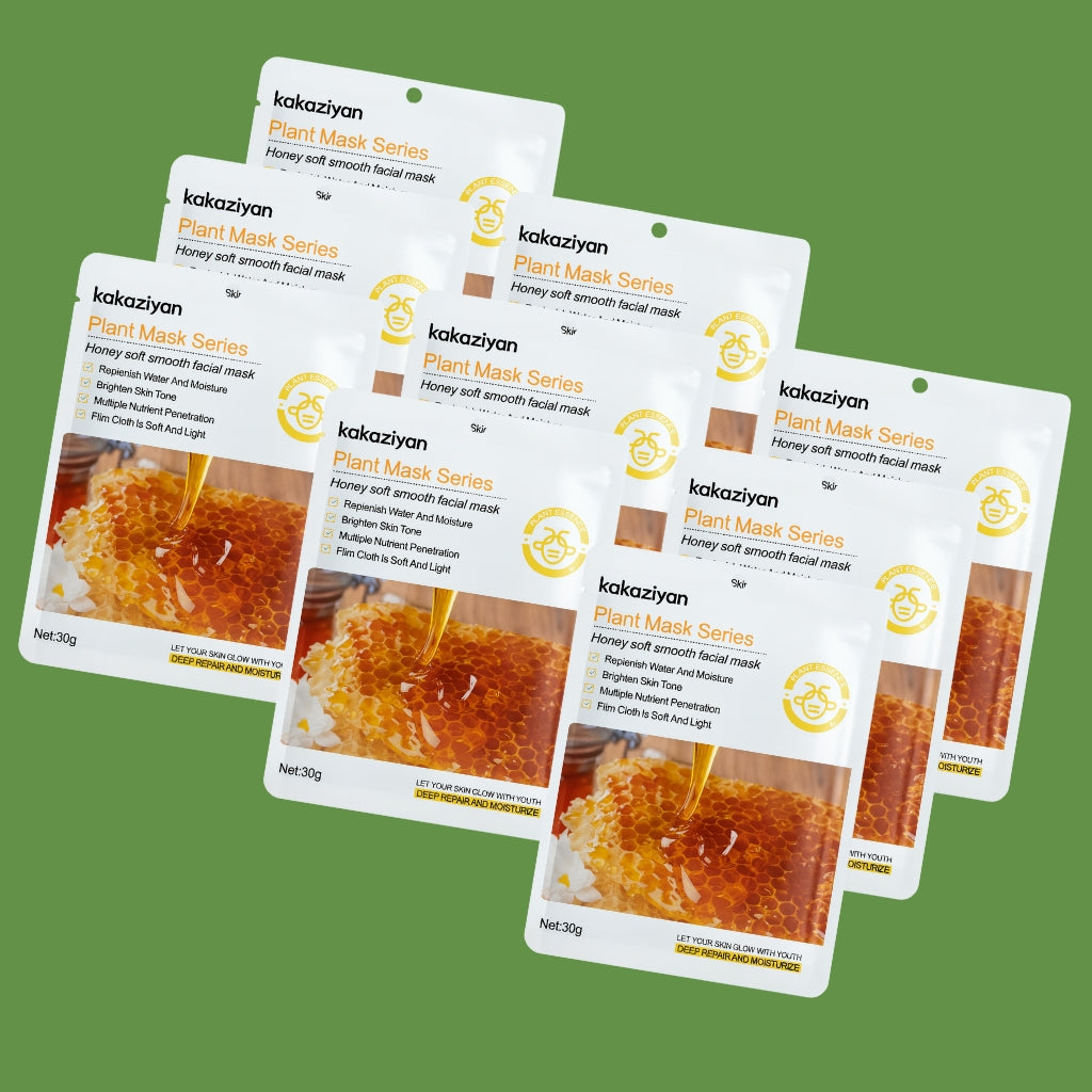 Honey Soft Smooth Facial Mask - 30ml (Pack of 9)