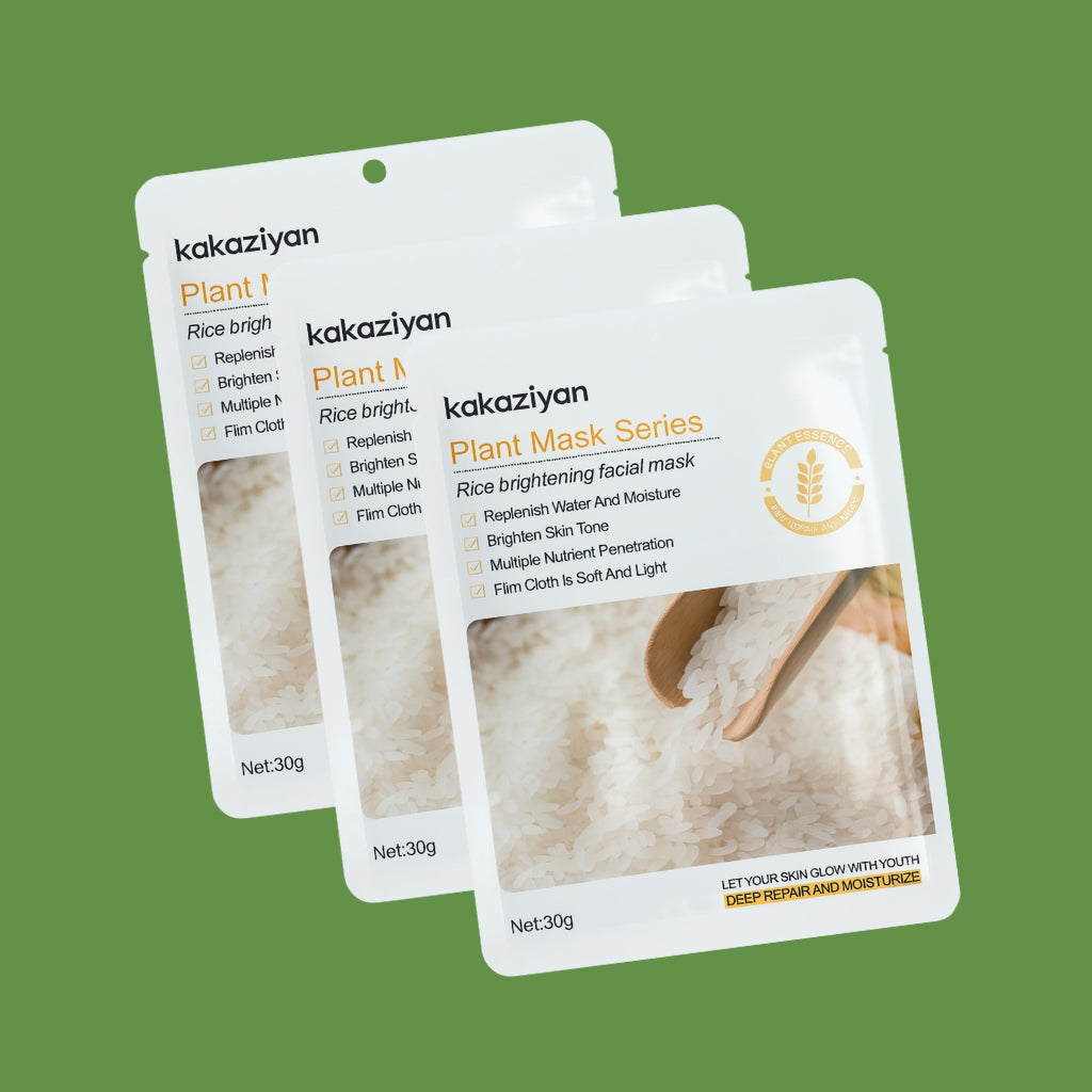 Rice Brightening Facial Mask - 30ml (Pack of 3)