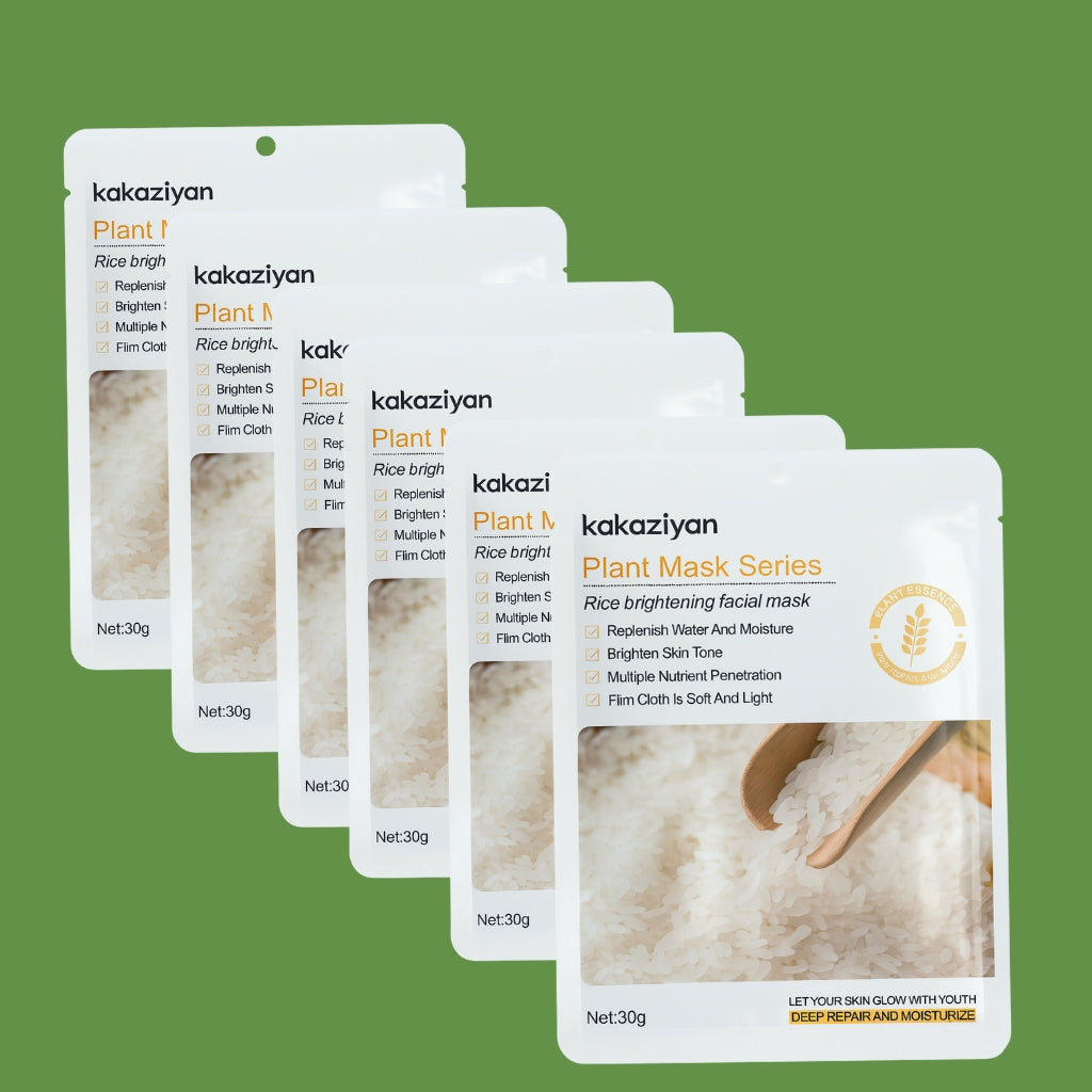 Rice Brightening Facial Mask - 30ml (Pack of 6)