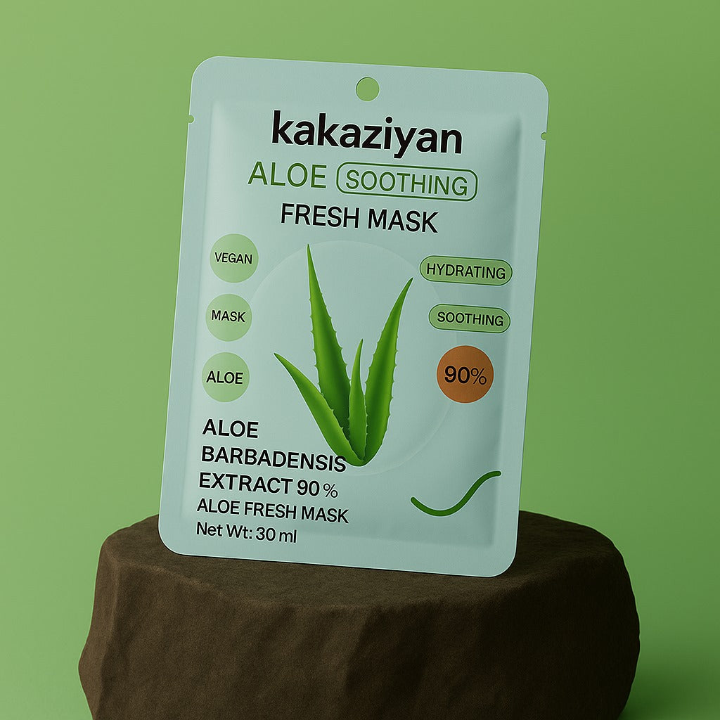 Aloe Soothing Fresh Face Mask – 30ml (Pack of 9)