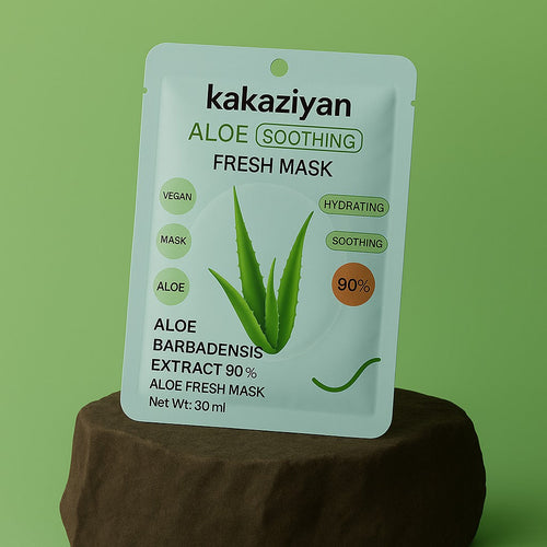 Aloe Soothing Fresh Face Mask – 30ml (Pack of 3)