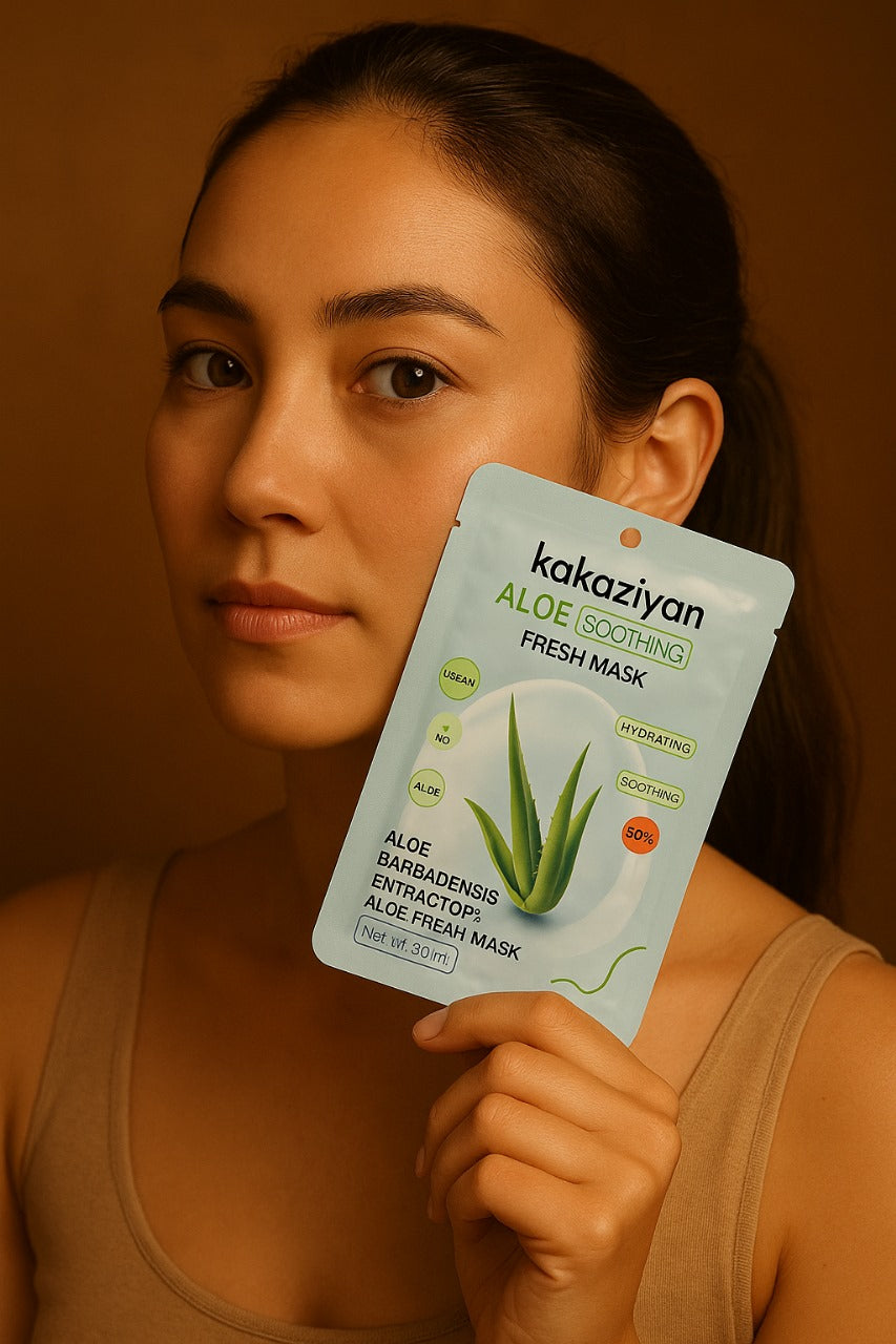 Aloe Soothing Fresh Face Mask – 30ml (Pack of 9)